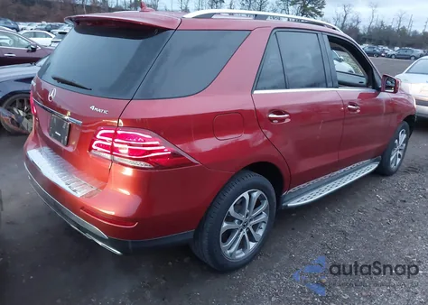 2017 Mercedes-Benz Gle 350 4Matic из США, поврежденный, VIN 4JGDA5HB5HA948073